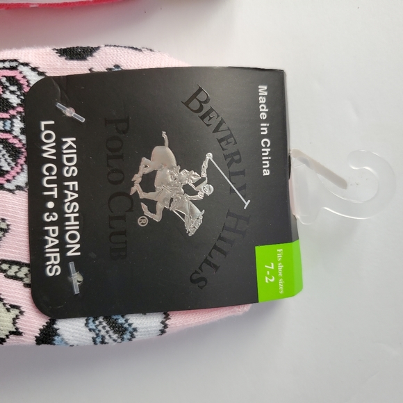 -2 pack@ low Cut Ankle Socks pandacorn, Llama, polka dots 6 pairs total - Picture 2 of 5